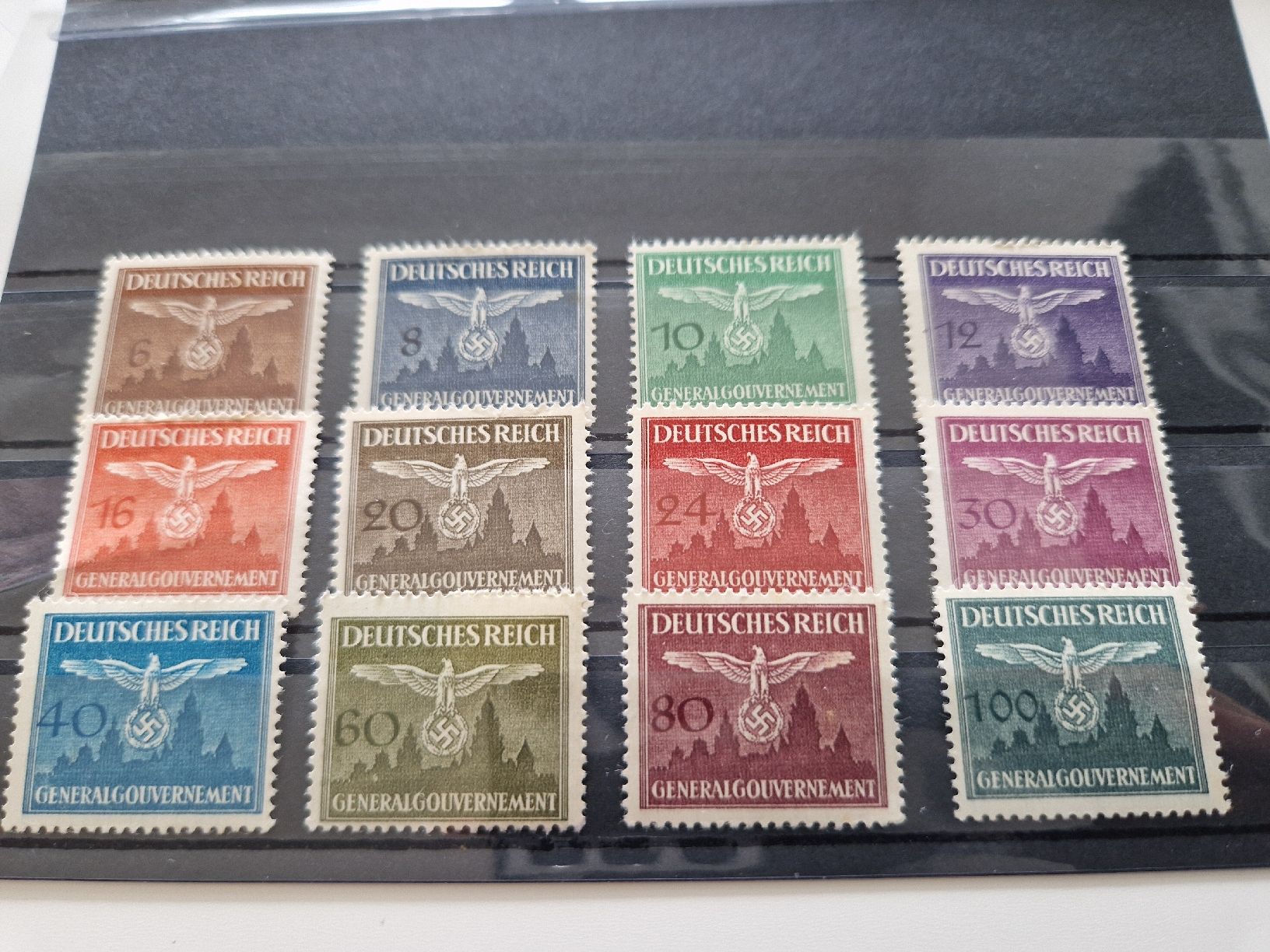 Alle Briefmarken: Deutsches Reich Generalgouvernement Briefmarken postfrisch – Neu (gemäss Beschreibung) aus St. Gallen von Enrico_SG