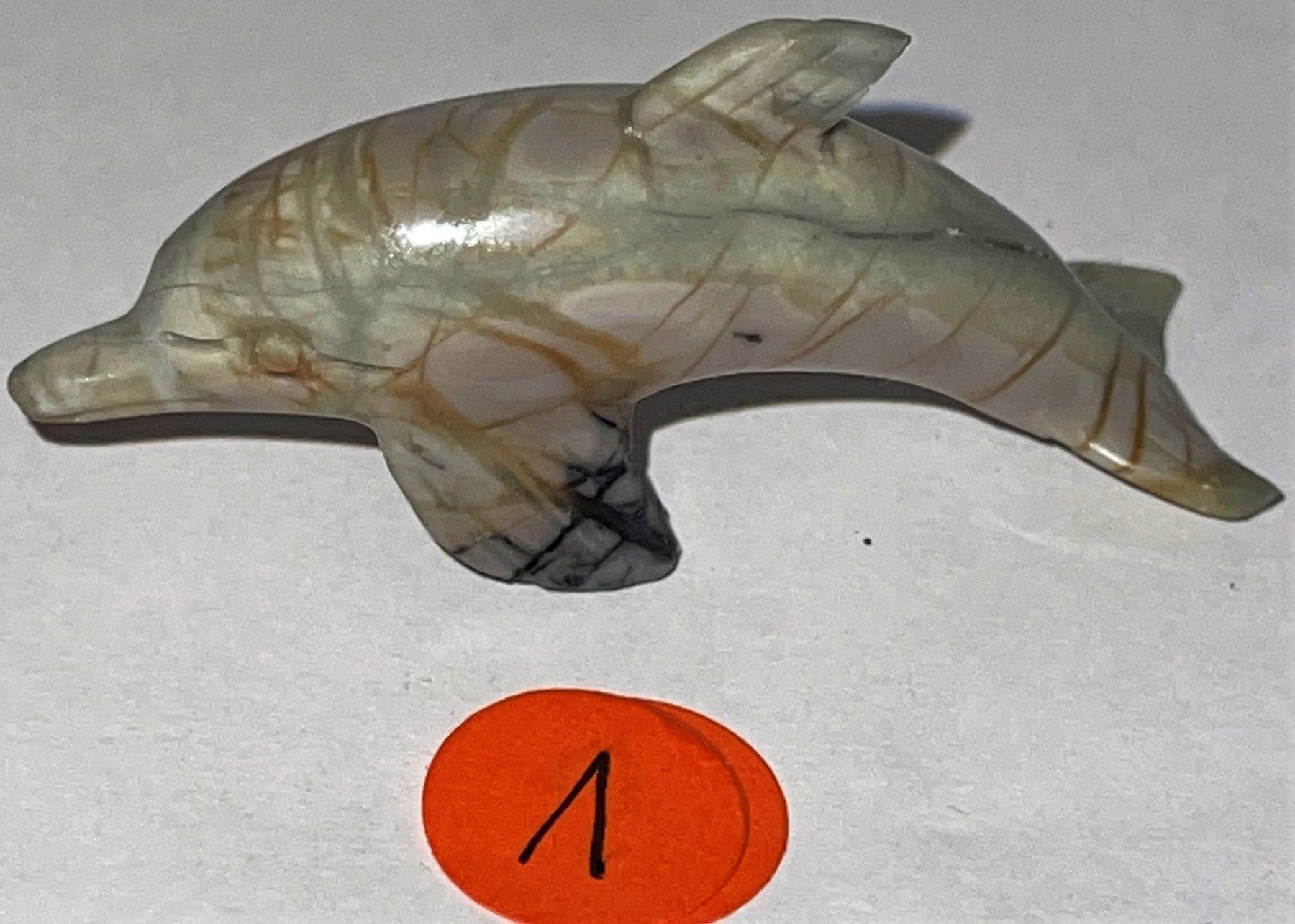 Statuette: Delfin aus Glas Nr. – Nuovo (secondo la descrizione) da Lutzenberg venduto da Pinschi01