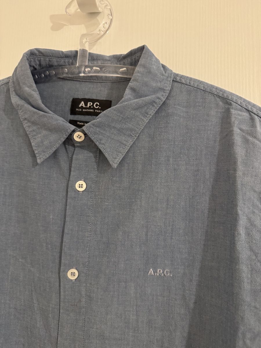 Apc Hemden: A.P.C. Hemd, Grösse M, hellblau, oryginal – Gebraucht aus Wetzikon ZH von Jan_wojt 1