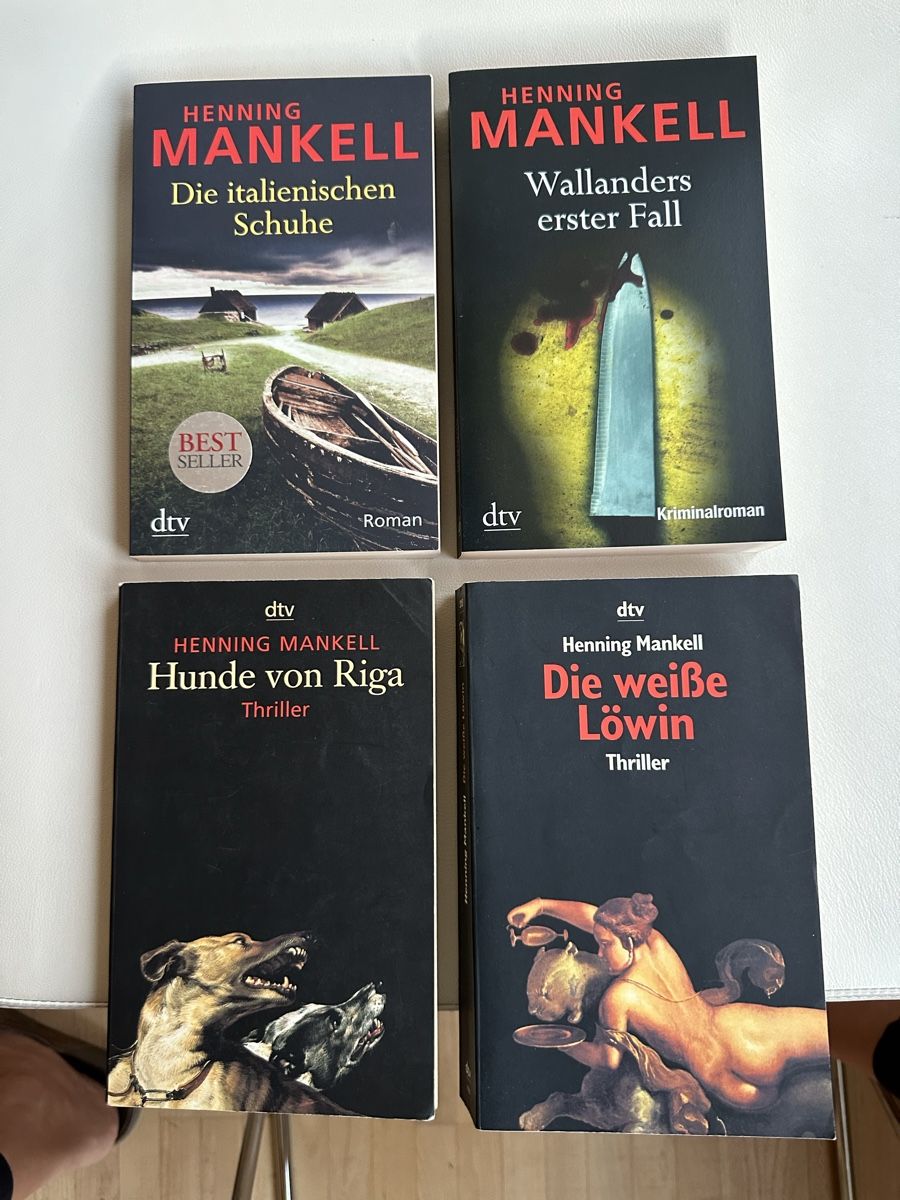 Bücher: 4x Henning Mankell- Top Krimis – Gebraucht aus Schmitten / FR von Samsara169
