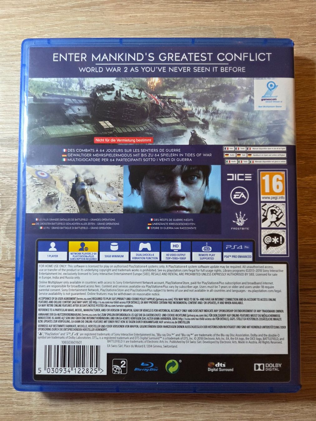Giochi: Battlefield V (Multilanguage) - PS4 – Usato da Carouge GE venduto da Gasco 1