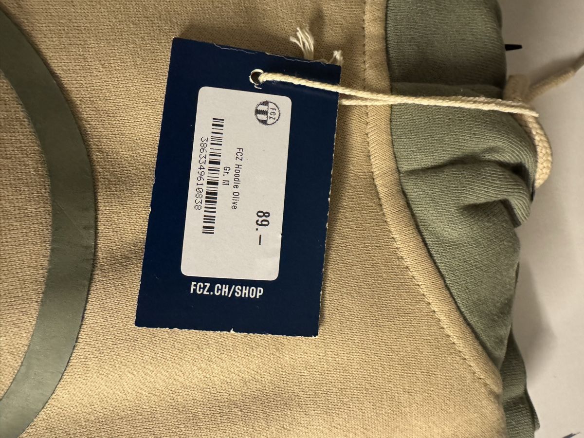 Maglioni & Felpe: FCZ Hoodie olive men Grösse M – Nuovo e nell'imballaggio originale da Suhr venduto da Oppel 4