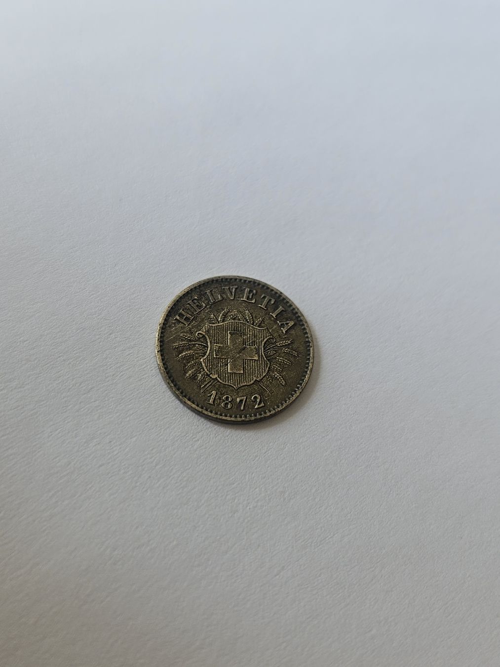 Tutti le monete: 5 Rappen 1872 – Usato da Pfäffikon ZH venduto da Melibol