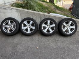 Winterräder Continental 225/55 R17 auf Alufelgen 17 Zoll