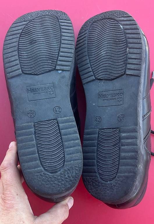 Helvesko Chaussures hommes: Halbschuhe HELVESKO Schwarz Gr. 42 – D'occasion à Urdorf par Resumasa 3