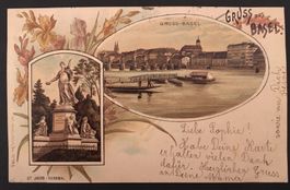 Gruss aus Basel 1898