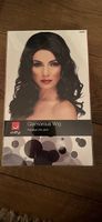 Perücke schwarz - Fasnacht - Glamorous Wig 