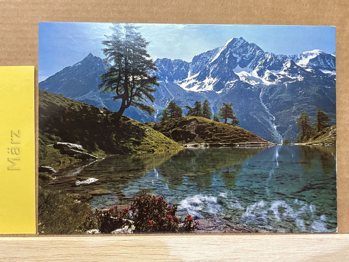 Cartoline postali: AK von Lac Bleu du val d'Arolla – Usato da Rümlang venduto da Kartenpost1