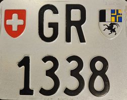 Motorradnummer GR 1338