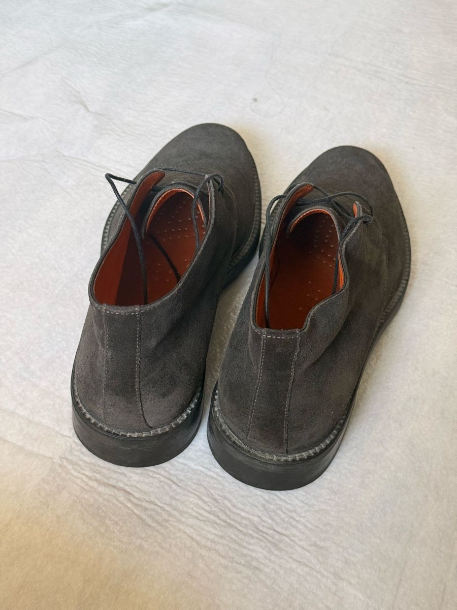 Santoni Herrenschuhe: Bottines Santoni Daim Gris Taille 9 Bon Etat – Gebraucht aus Neuchâtel von elo_t7z9 2