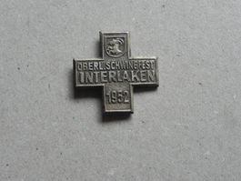 Abzeichen Oberl. Schwingfest Schwingen Interlaken BE 1952