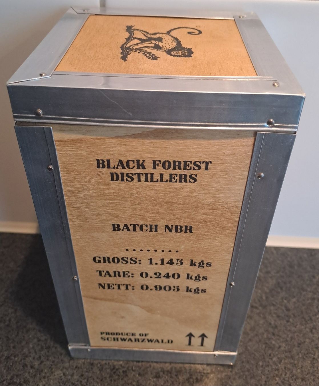 Monkey 47 Spirituosen: Monkey 47 Gin Distiller's Cut 2015 mit Goldring und Box – Neu und originalverpackt aus Elsau von Kellerraeumung 6