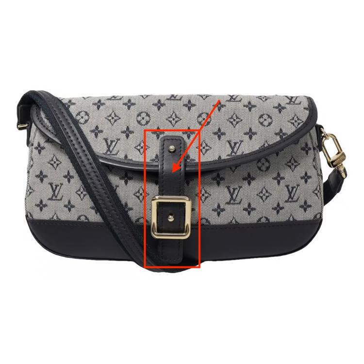 Louis Vuitton Louis Vuitton Marjorie Blue Monogram Mini Lin Shoulder