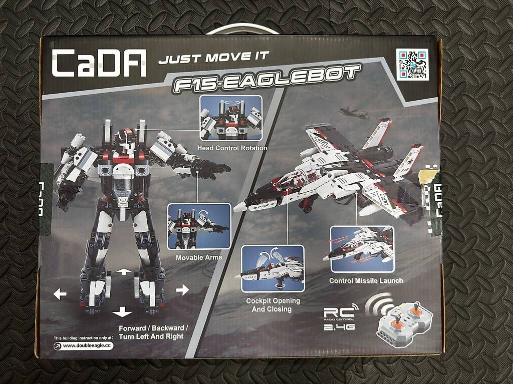 Kit di costruzioni: CADA Transformer F15 Eaglebot – Nuovo e nell'imballaggio originale da Weiach venduto da Stevo_Levo 1