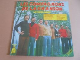 Les Compagnons de la Chanson " Les vertes années " LP (VG+)