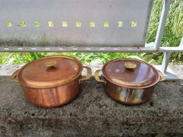 2 kasserolle Sigg kupfer 18/8