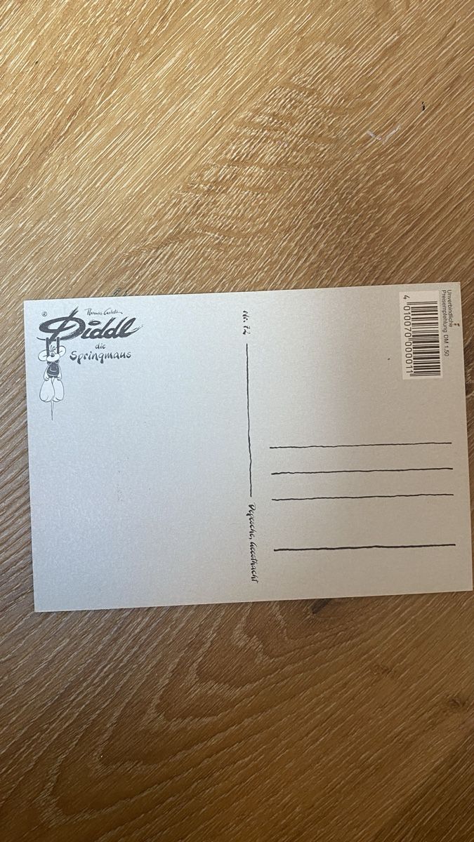Cartoline: Diddle Postkarte Nr.72 – Nuovo (secondo la descrizione) da Beinwil (Freiamt) venduto da Akgeun 1