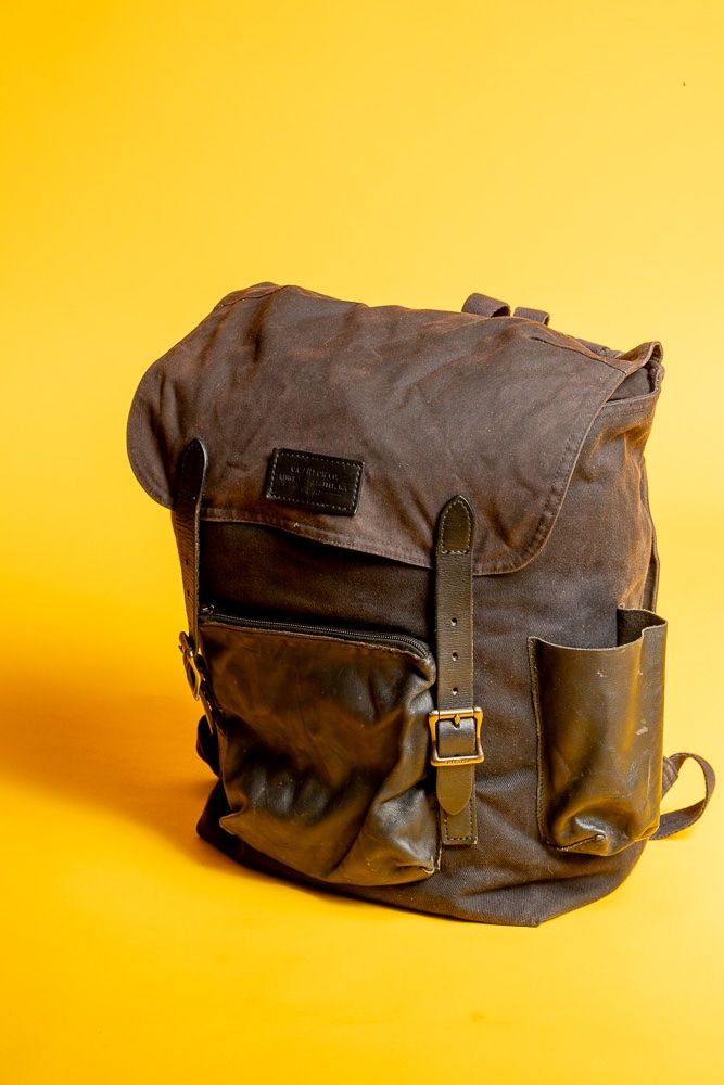 Zaini: Filson Ranger Backpack Rucksack – Schwarz – Usato da Basel venduto da orbitorion 1