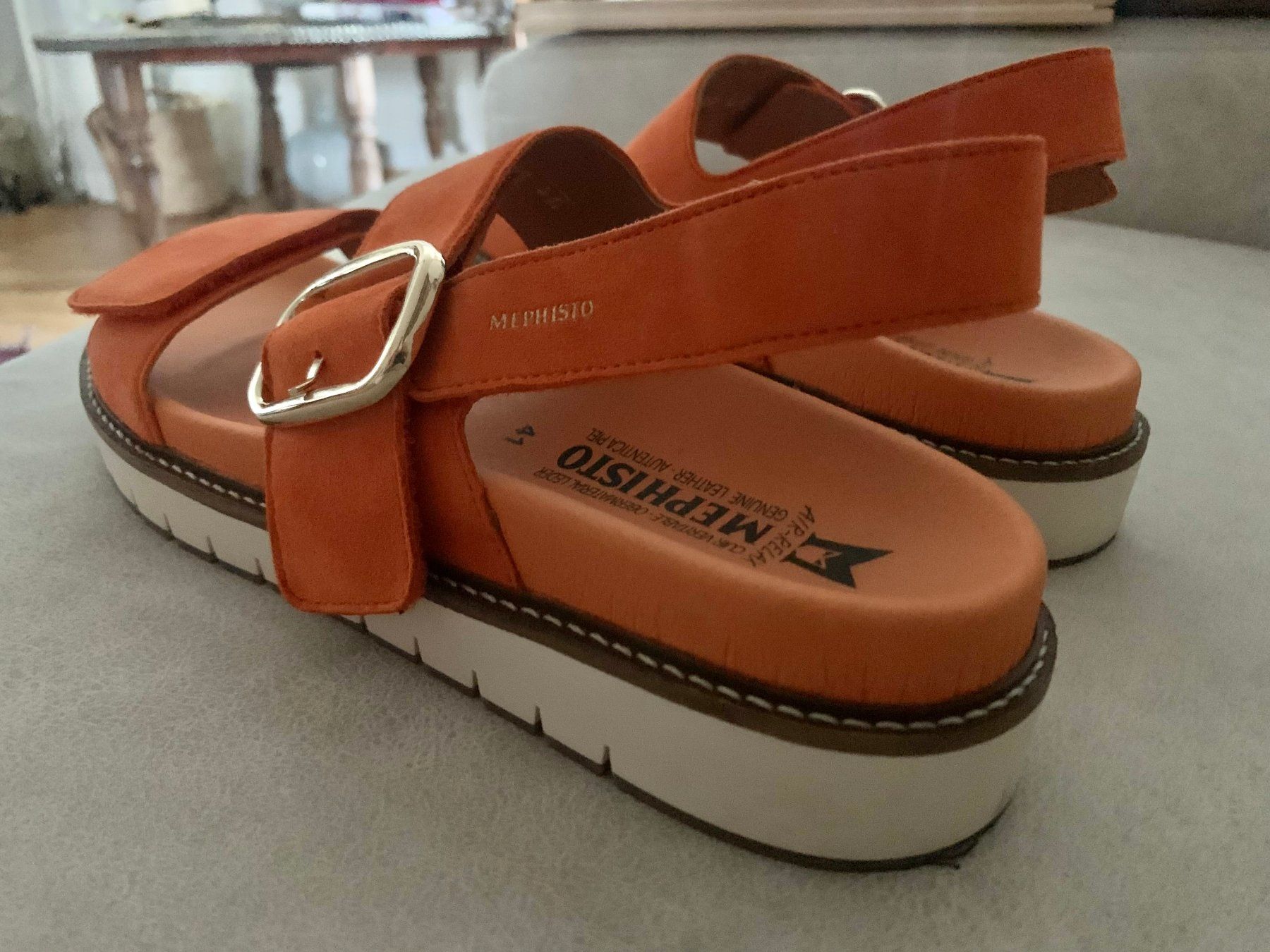 Mephisto Chaussures femmes: Mephisto Sandalen orange – Neuf (Voir description) à zürich par Lalelu227 2