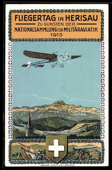 Cartes postales: Herisau, Fliegertag zu Gunsten der Natio – D'occasion à Berlin par bartko-reher