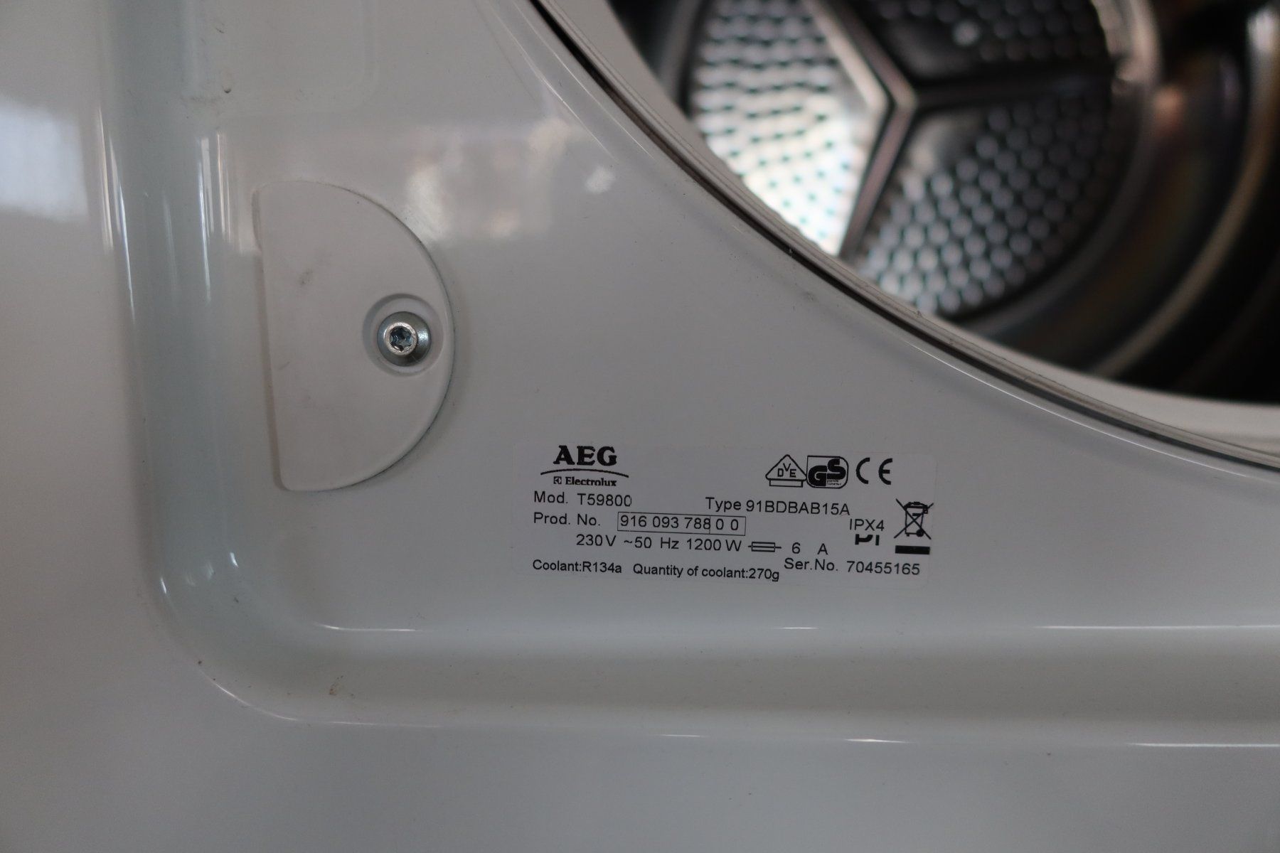 V-Zug Lavatrici: Waschmaschine und Tumbler – Usato da Schachen b. Reute venduto da The-Hedgehog 3