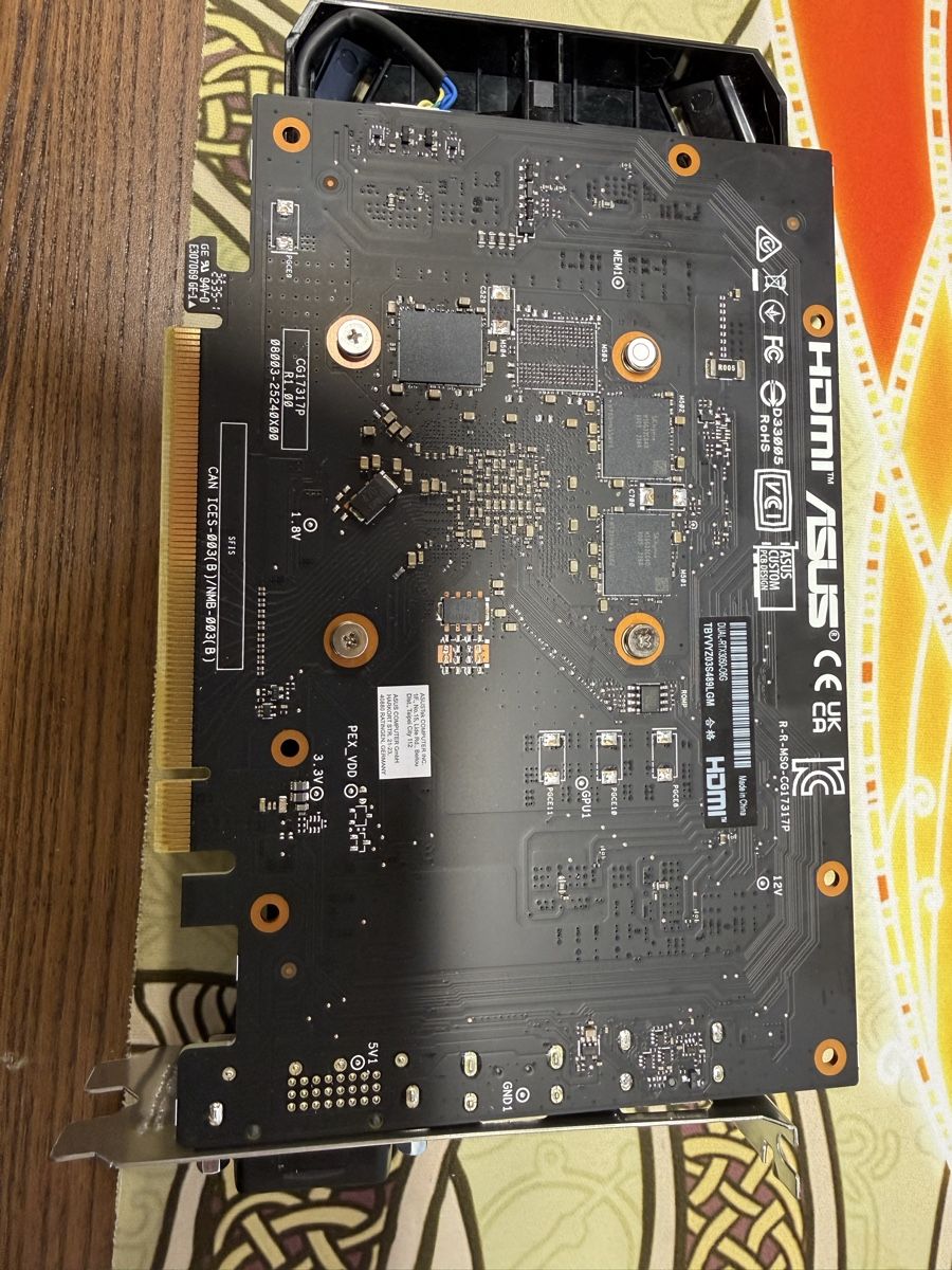 Grafikkarten: Asus Dual RTX 3050 OC 6GB - Used – Gebraucht aus Röthenbach Hbsee von gr0ggi 2