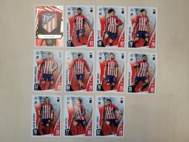 Topps Match Attax 2023/24 Atletico Madrid Kartenset!