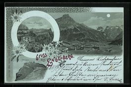 Mondschein-Lithographie Engelberg, Trüb