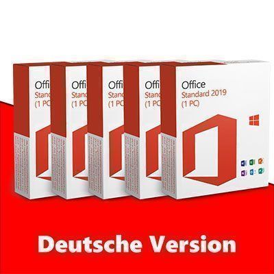 Microsoft Software: Office 2019 Standard (5 keys) - DE – Usato da Vaduz venduto da KeysDistributionGmbH