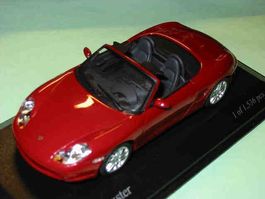 Porsche Boxster 2002 rot metallic * Minichamps 1:43