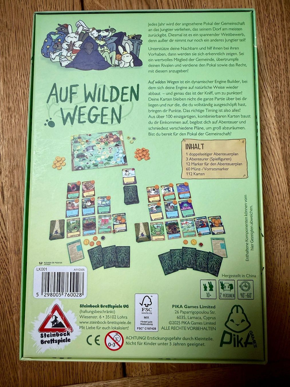 Jeux: Auf wilden Wegen – D'occasion à Villigen par chrishacky 1