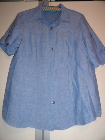 OLSEN 100% LEINEN BLUSE GR. 42 ***