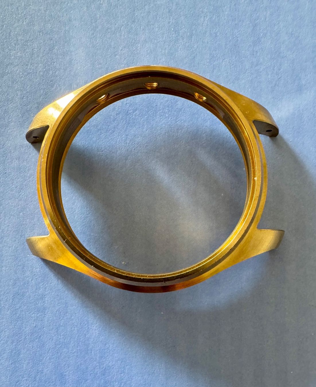 Orologi: 10 Stück Uhrengehäuse Goldfarben – Nuovo (secondo la descrizione) da Hermetschwil-Staffeln venduto da Mobile2013 2