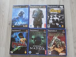 PS2 Action Paket Fahrenheit Matrix The Getaway