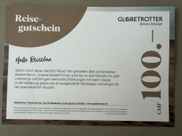 Globetrotter Reisegutschein chf 100