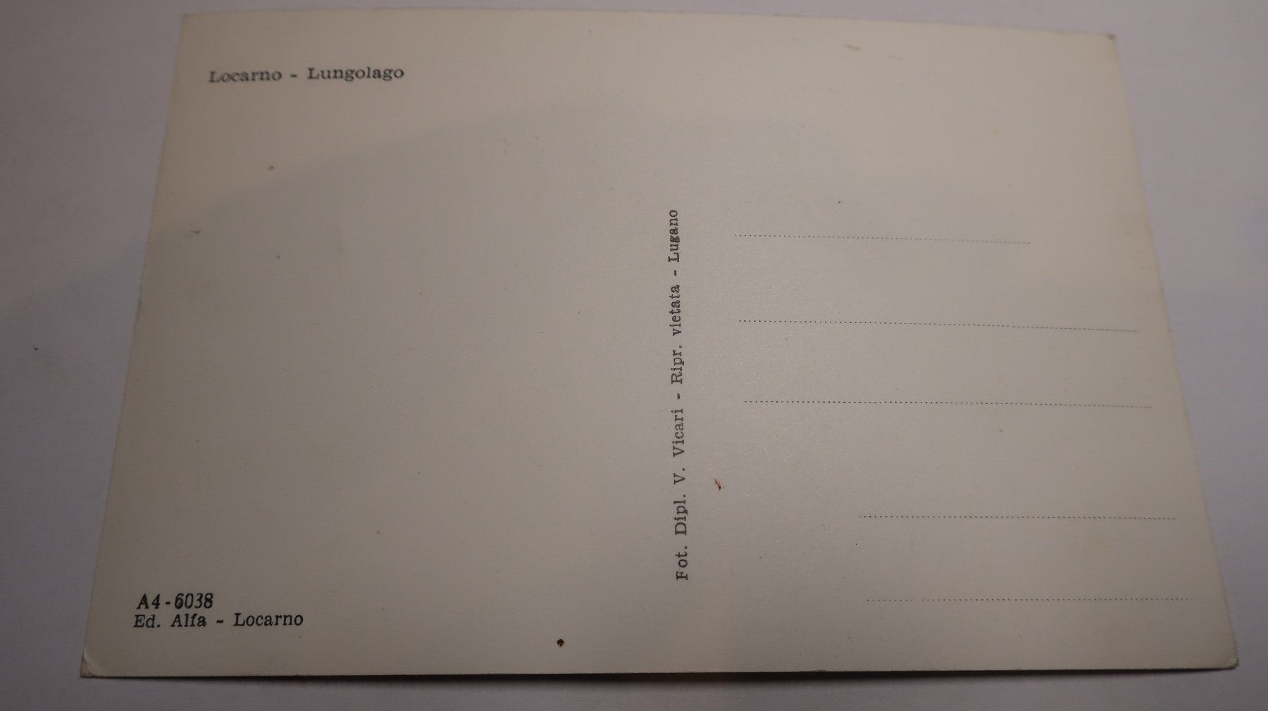 Cartoline postali: Locarno - Lungolago – Usato da Cormoret venduto da Pascalll2001 4