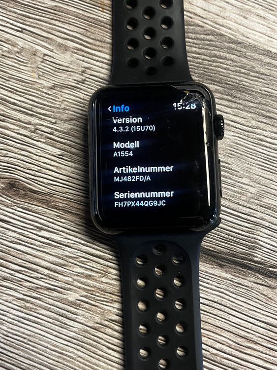 Apple watch best sale model a1554