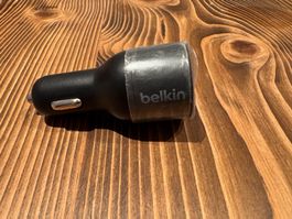 Belkin KFZ-Ladegerät mit 2 USB Anschlüssen - Top Zustand!