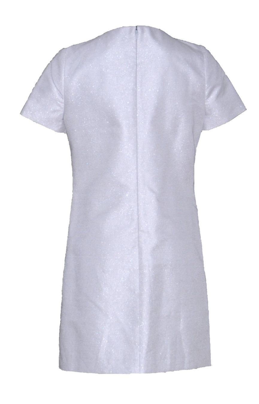 Vestiti: Mini-robe argentée avec col en perles transparentes. T. S – Usato da Clarens venduto da alice_merveilles 1