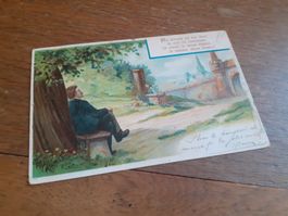 KITSCH - AM BRUNNEN vor dem THORE - AMB: - 1903 - SOLEURE SO