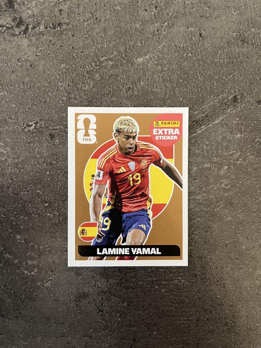 Panini Carte collezionabili: Lamine Yamal Panini Extra Sticker – Nuovo (secondo la descrizione) da La Chaux-de-Fonds venduto da skepskep