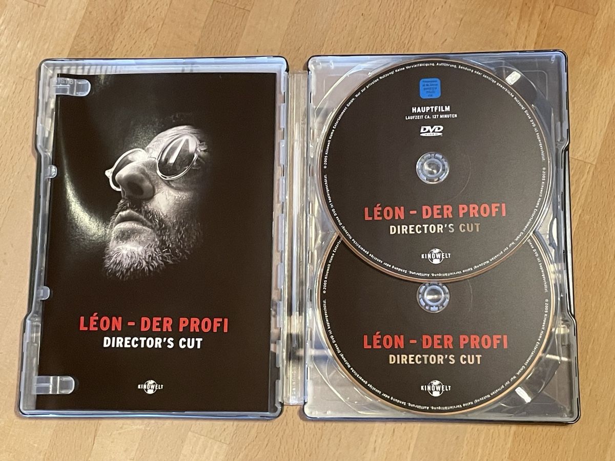 Tutti i DVDs: Léon - Der Profi, Director's Cut DVD Steelbook Edition – Usato da Rheinfelden venduto da slimjim 1