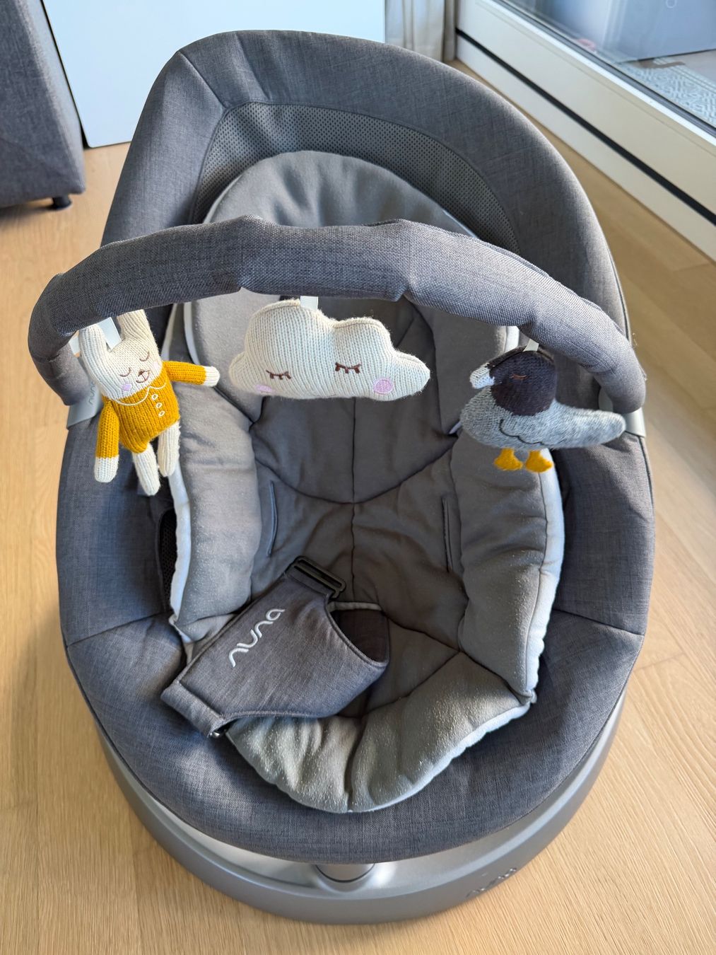 Nuna Sdraiette & Sdraiette a dondolo: Nuna Leaf Grow Wippe – Usato da Baar venduto da lungo89