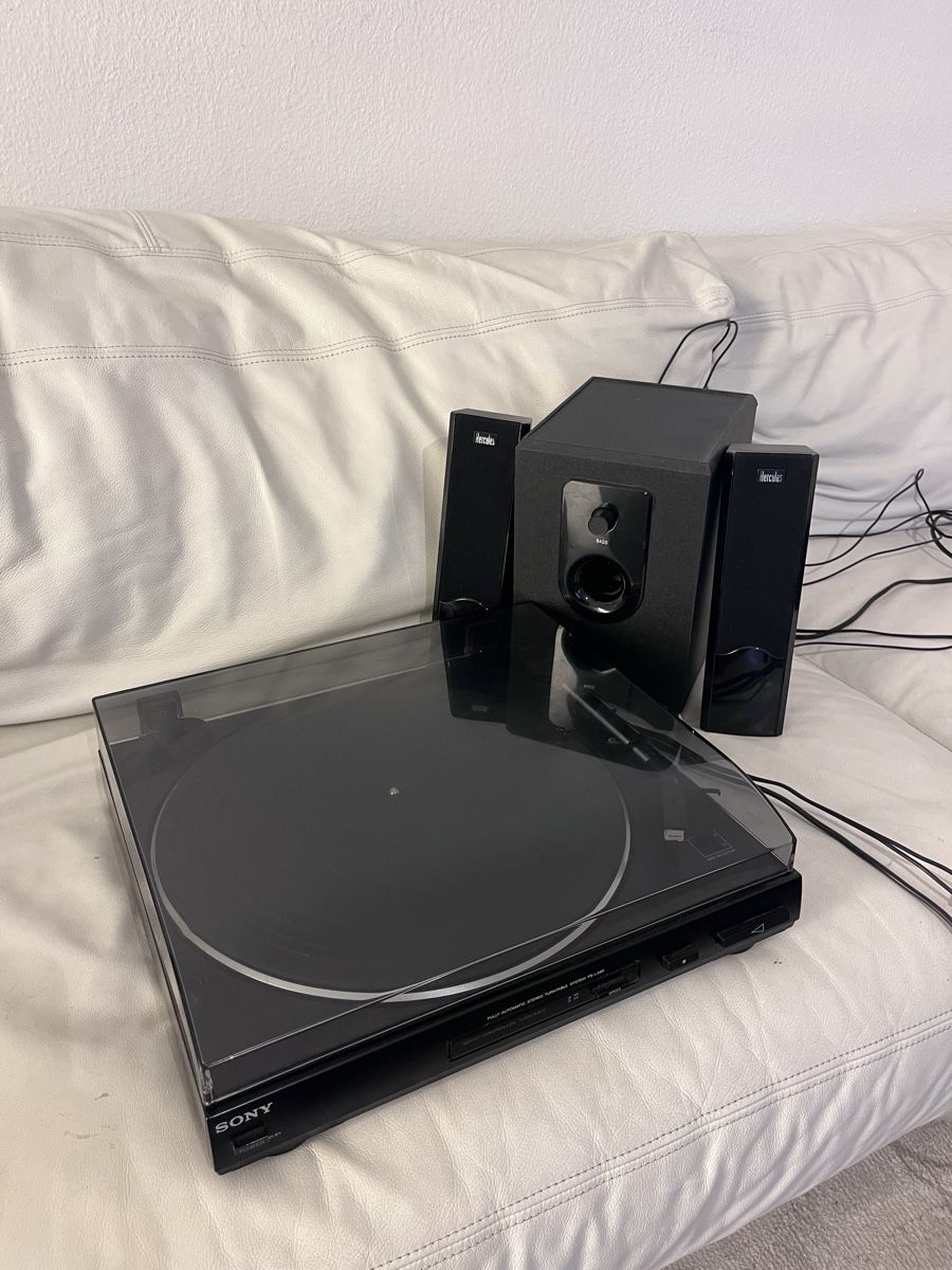 Sony Giradischi: Lecteur vinyle Sony et sono hercules – Usato da Pieterlen venduto da tom_8d86 1