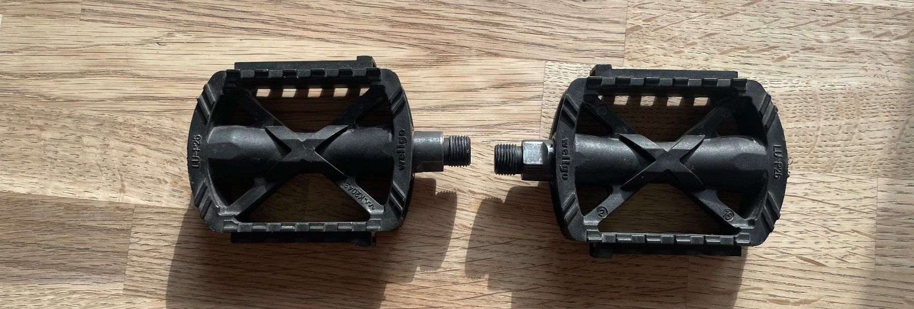 Ersatzteile: Fahrradpedale Wellgo mit Reflektoren – Gebraucht aus Zürich von Heinrich520 1