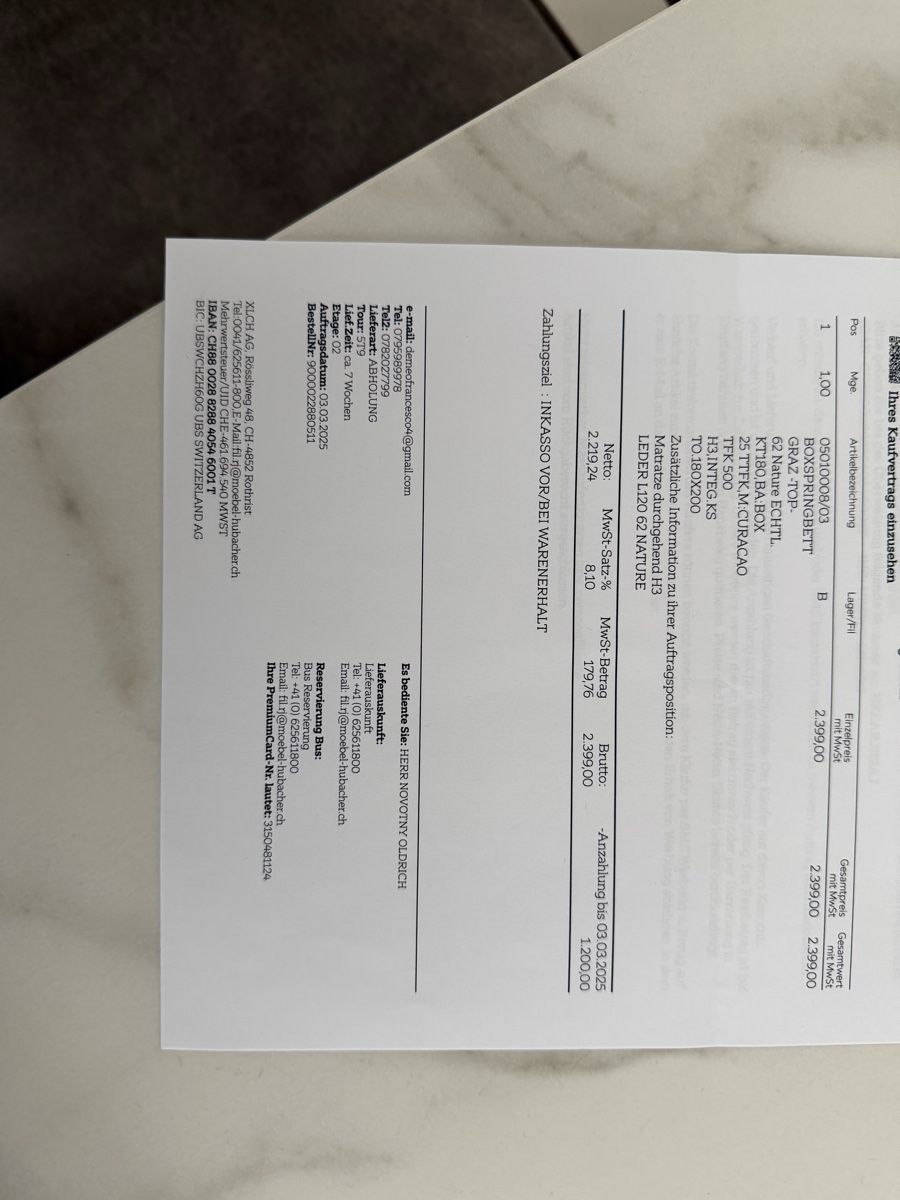 Letti: Bett – Usato da Trimbach venduto da dem_zh8s 7