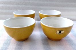 RÖSSLER 4 Senfgelbe Schüssel Bols -C57