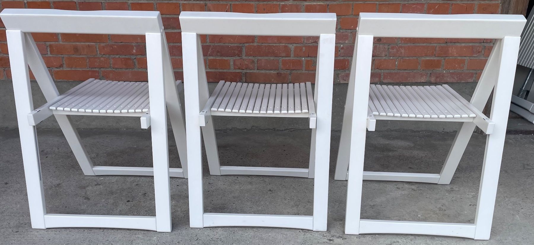 Stühle: Aldo Jacober Klappstühle // 3er Set – Gebraucht aus Schinznach-Dorf von mix 1