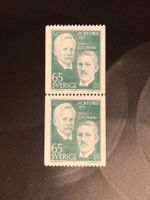 Schweden 1971 2x65 Nobelpreis Wien Physik Gullstrand Medizin