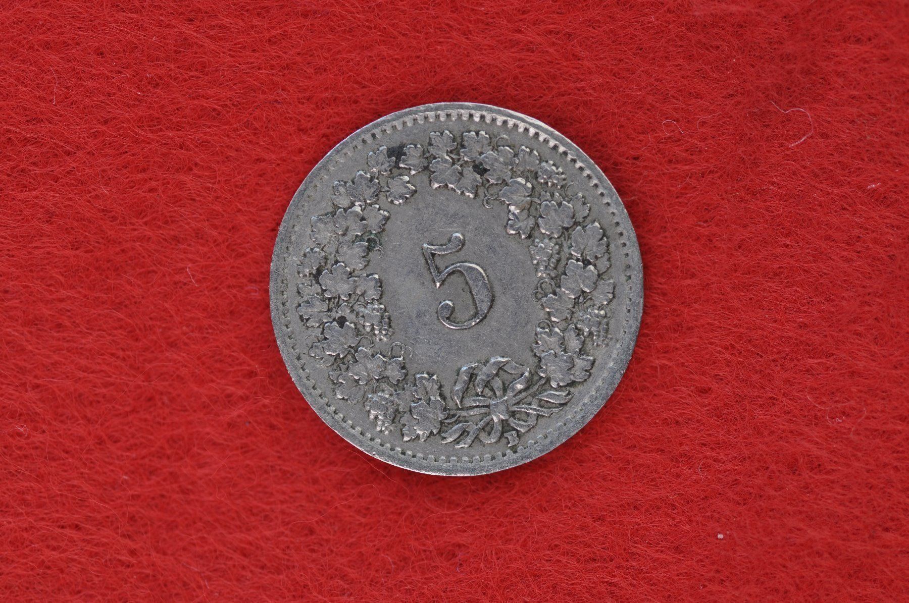 Tutti le monete: 5 rappen 1948 – Usato da Laupen BE venduto da Gufi57 1
